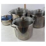 Large Box of Stock Pots