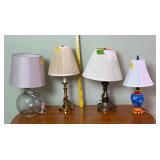 4 Table Lamps