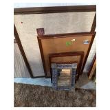 Small Mirror anddd 6 Picture Frames