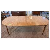 Maple Table W/2 Leaves - 38'X84'X29'