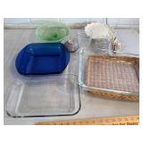 Bowls, Pyrex and Misc. Glassware
