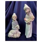 2 LLadro Figurines