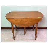 Maple Drop-Leaf Table - 42'X42'X29' W4 12' Leaves