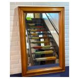 Wood Framed Mirror - 26'X38'