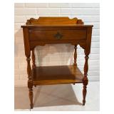 Whitney Maple Telephone Stand - 20'X17'X29'