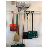 Snow shovels rakes and more