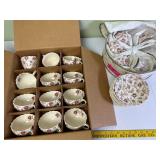 Copela Spode Rosebud Chintz Dishes