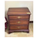 2 3-Drawer Nightstands - 22'X16'X24'