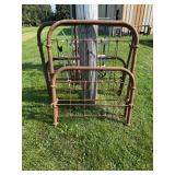 Iron bedframe