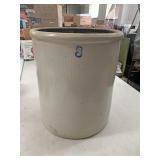 16 inch stone crock has crack