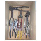 Crescent wrench vice grips and more