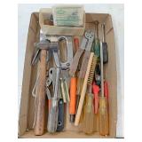 Staple gun ball peen hammer screwdrivers and more