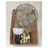 Fan and light