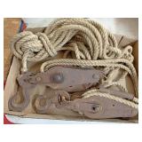 Block and pulley system