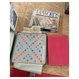 Board games antique Scrabble game
