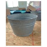 Galvanized bucket