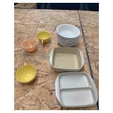 Bowls and small cups