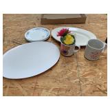 Plates mugs and more