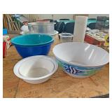 Plastic bowls