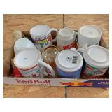 Glass mug lot
