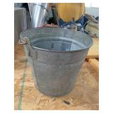 Galvanized bucket