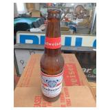 Budweiser king of beer bottles