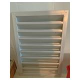 Aluminum louvers
