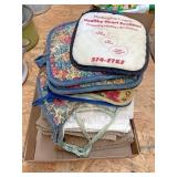 Towels and potholders