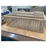 WJ Carpenter company chicken crate Brightwood