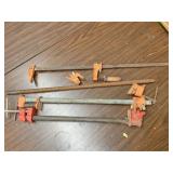 Pipe and bar clamps