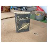 Vintage cigarette tin