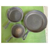 Cast iron skillets
