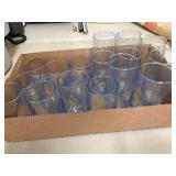 Large lot of glasses