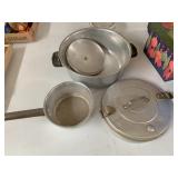 Aluminum pots and pans