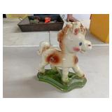 Hand painted ceramic pony