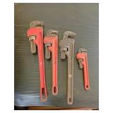 18 inch 14 inch and 12 inch pipe wrenches