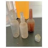 Glass bottle lot