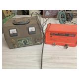 Battery sensor and battery eliminator and charger