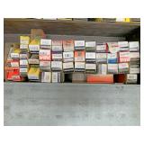 Flat of TV and radio tubes