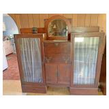 Antique wooden hutch