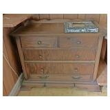 Five drawer nightstand