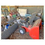 Yard machine snowblower electric start oh like