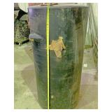 114 gallon fuel tank measuring 53 inches tall by