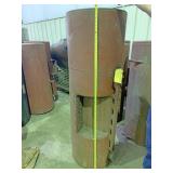 Large Steel diesel fuel tank with steps