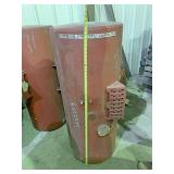 100 gallon steel fuel tank with step