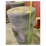 128 gallon steel fuel tank