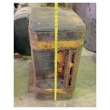 Used square fuel tank