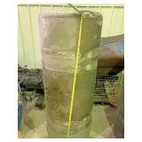 Large used aluminum fuel tank 6 foot tall