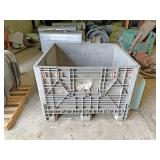 Large plastic crate
