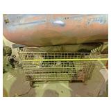 Large metal crate to include miscellaneous truck